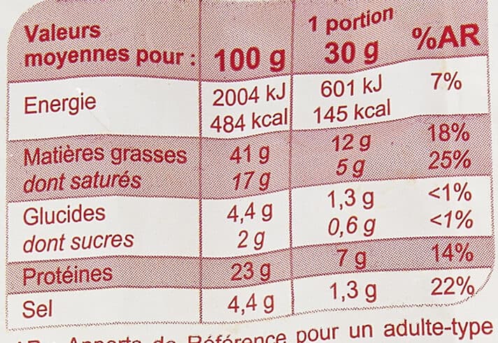 Carrefour Saucisse SÈCHE packshot