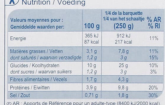 Carrefour Hachis PARMENTIER Soja et Boeuf packshot