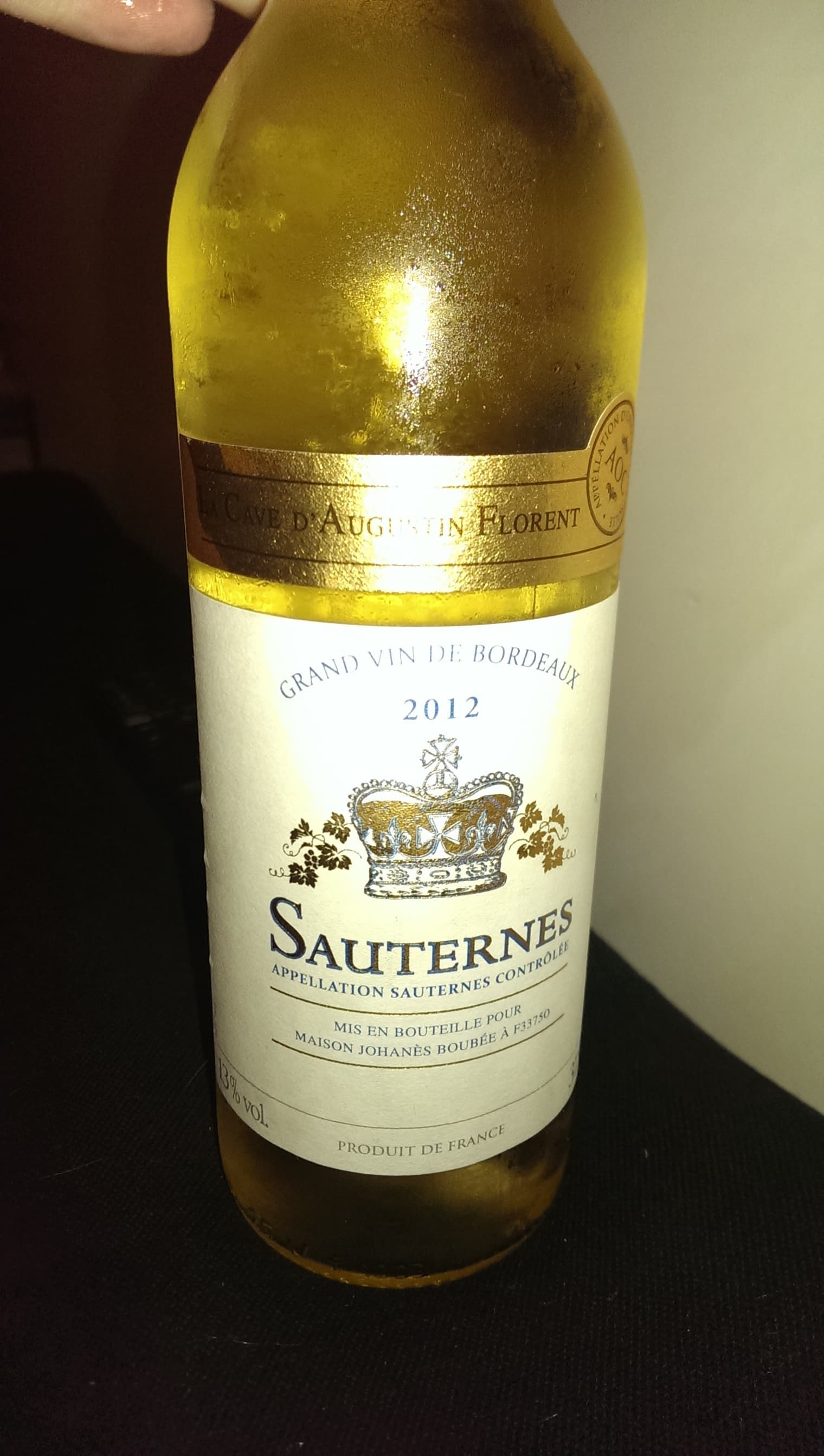 Open Food Facts Sauternes packshot
