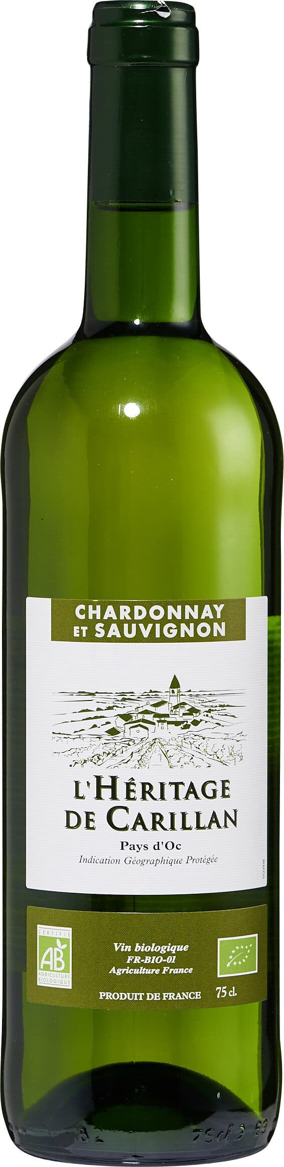 L’Heritage de Carillan Du vins rouge packshot