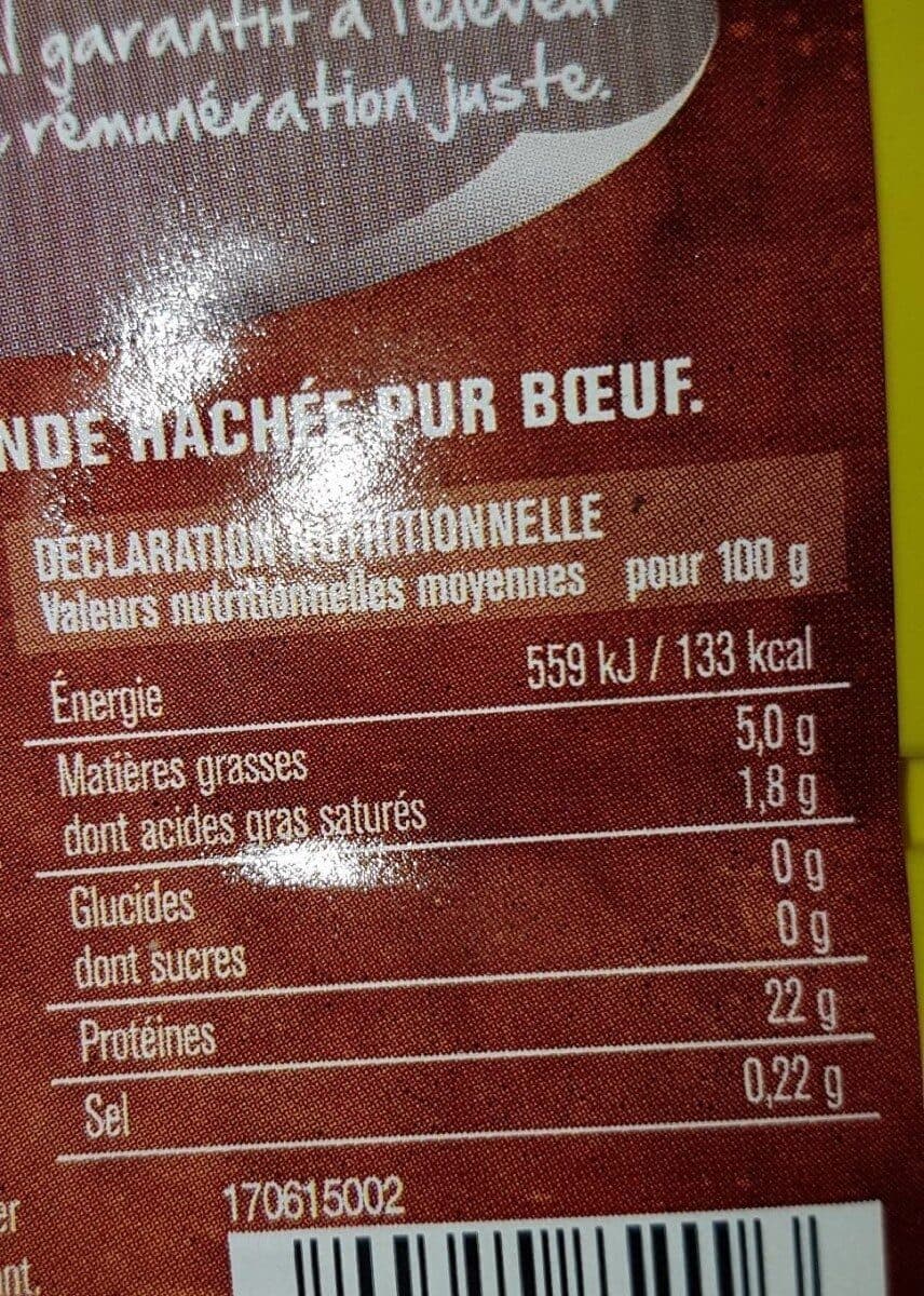 Carrefour BIO Viandes hachée bio packshot