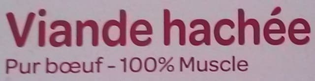Carrefour BIO Viande hachée pur bœuf bio 15% packshot