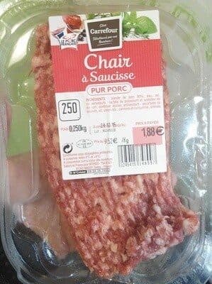 Carrefour Chair à Saucisse packshot