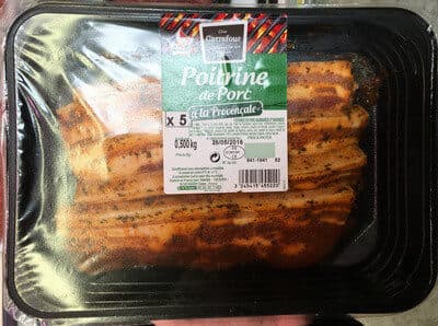 Carrefour Poitrine de Porc à la Provençale packshot