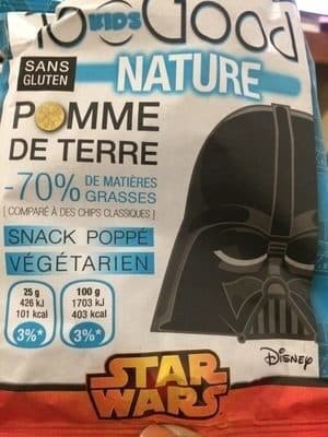 Too good Snack Poppé Végétarien packshot