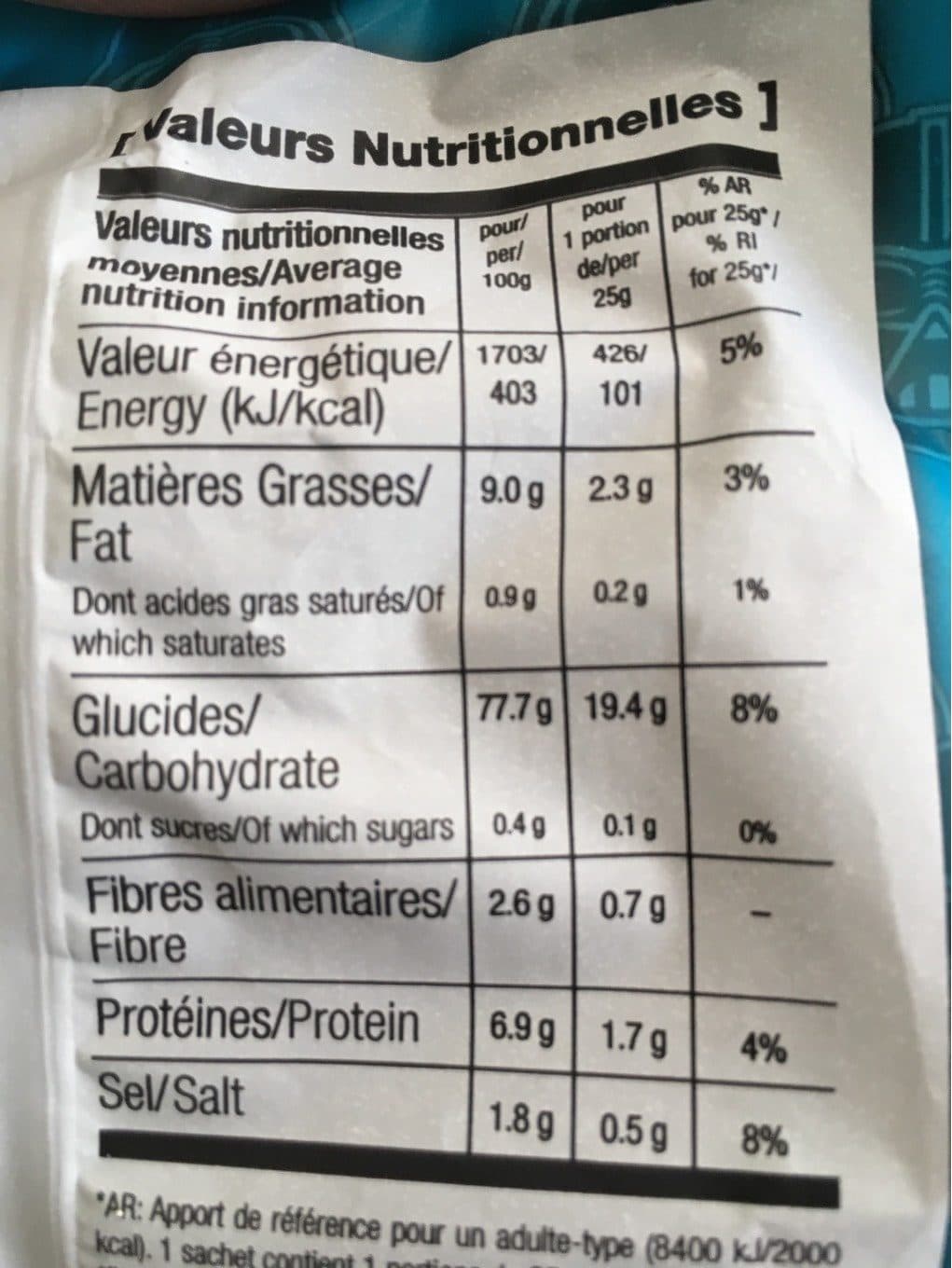Too good Snack Poppé Végétarien packshot