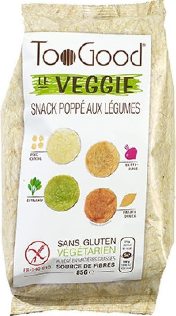 Too Good Le Veggie Snack poppé aux légumes packshot