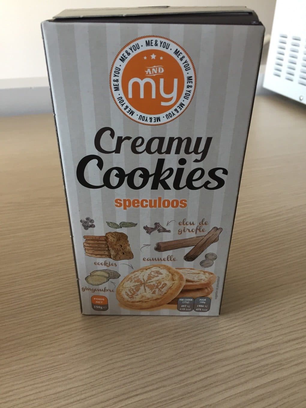 me & You Creamy Cookies speculoos packshot