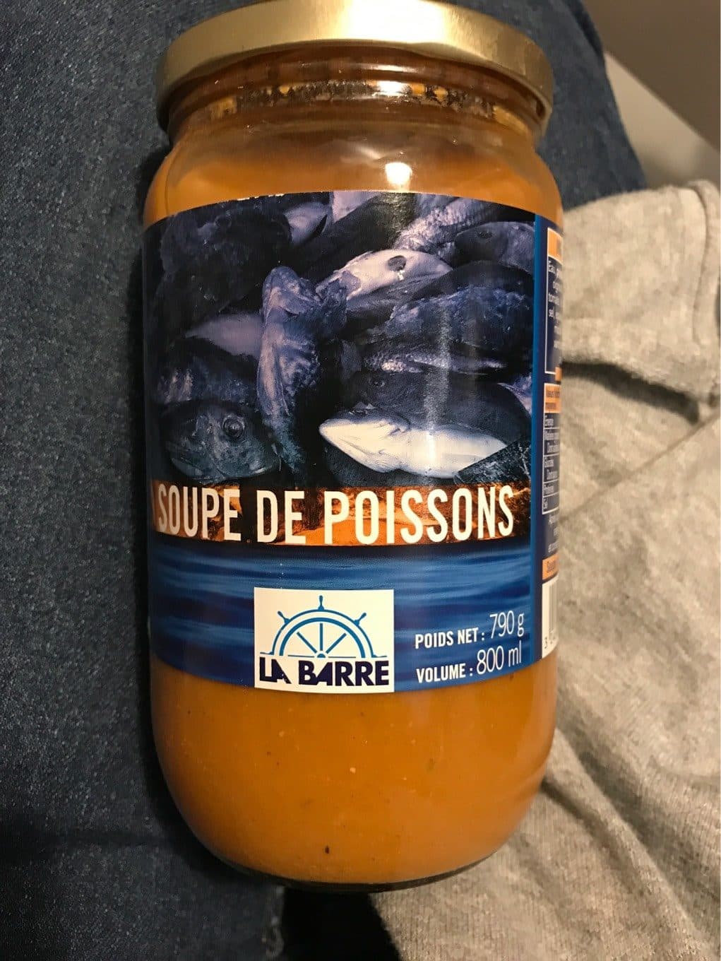 La Barre Soupe de poissons packshot