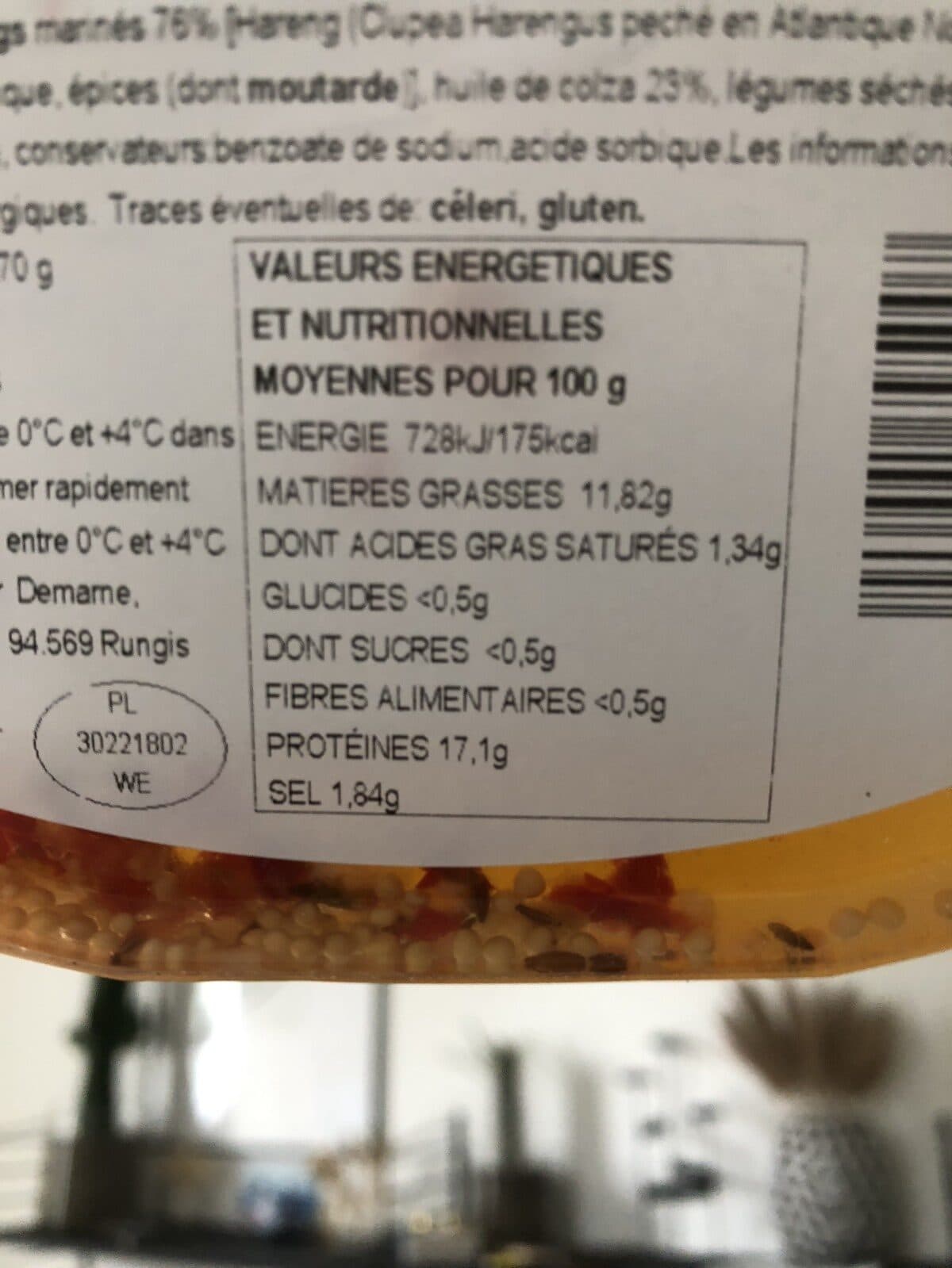 La Barre Minis harengs packshot