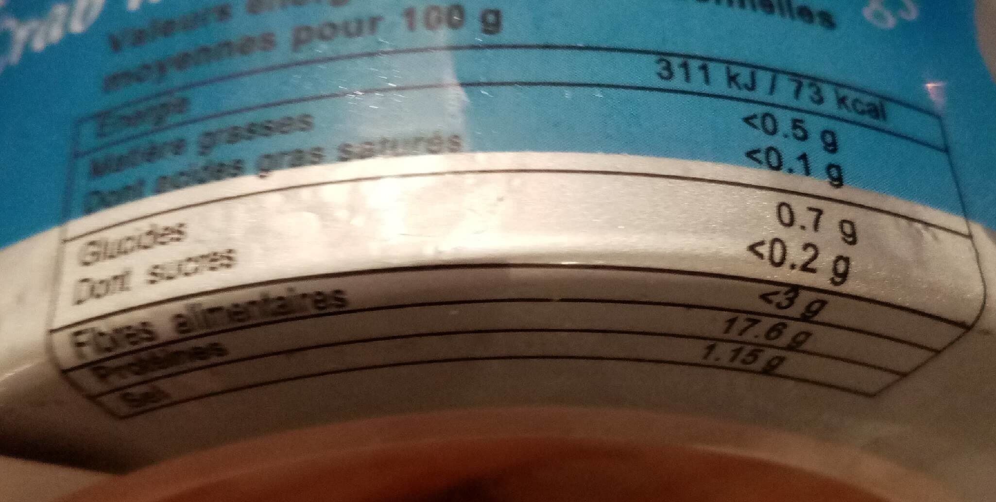 Open Food Facts Chair De Crabe Fraîche Pasteurisée (pattes Et Pinc packshot