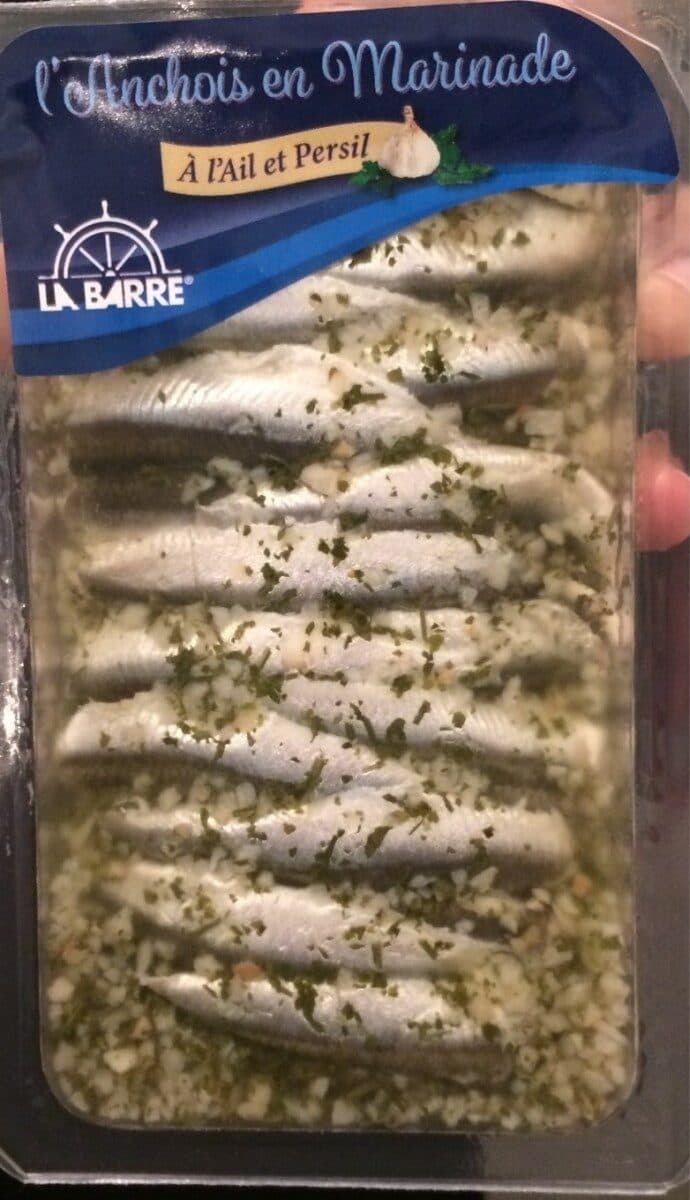 La Barre Anchois en marinade packshot