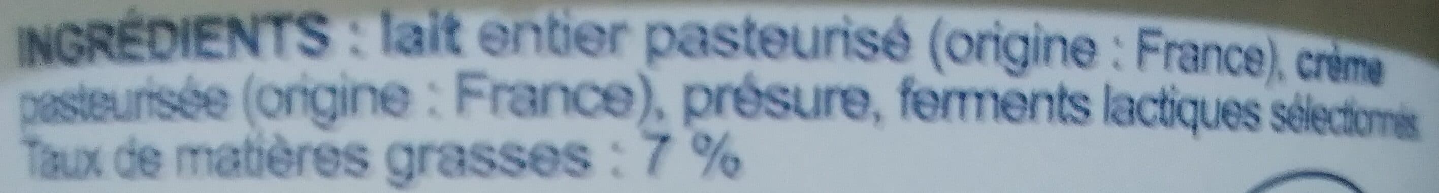 Lait du Forez Sarasson fromage frais nature packshot