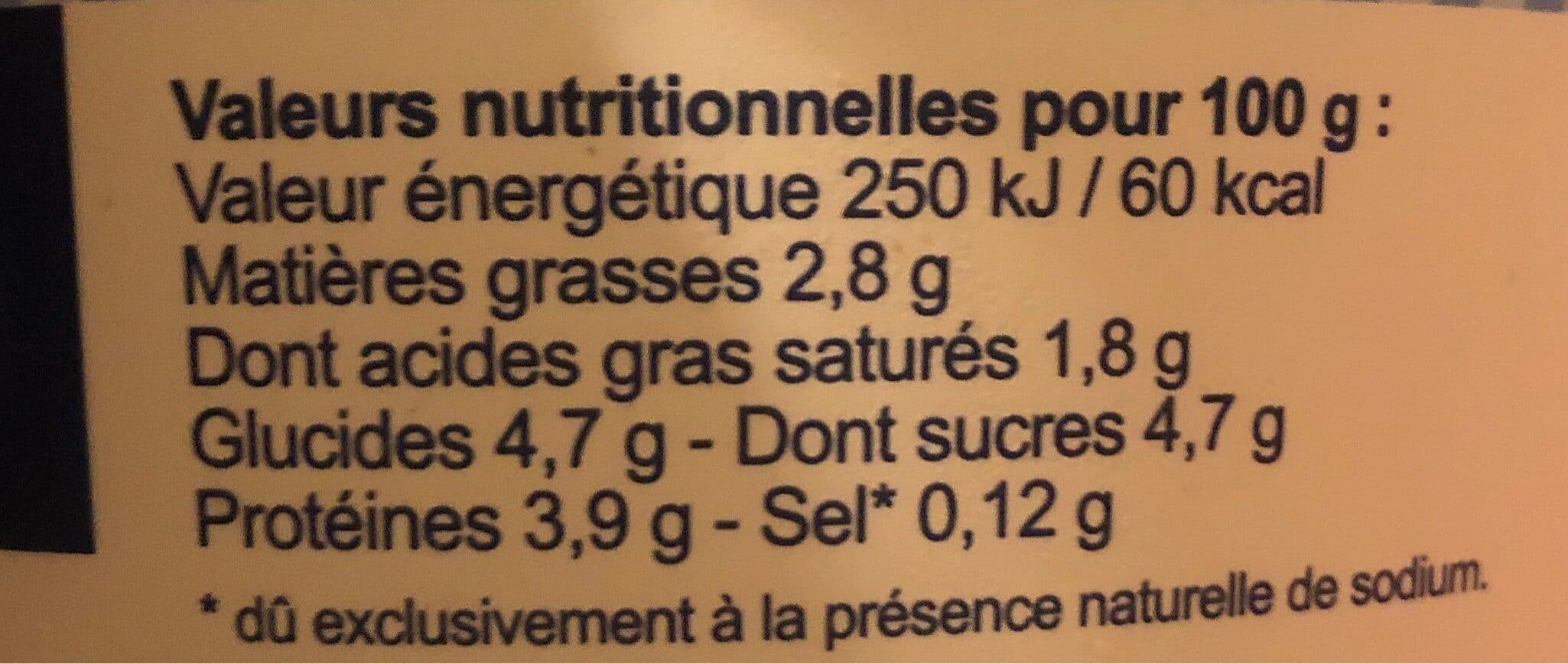 Lait Du Forez Blanc de campagne packshot