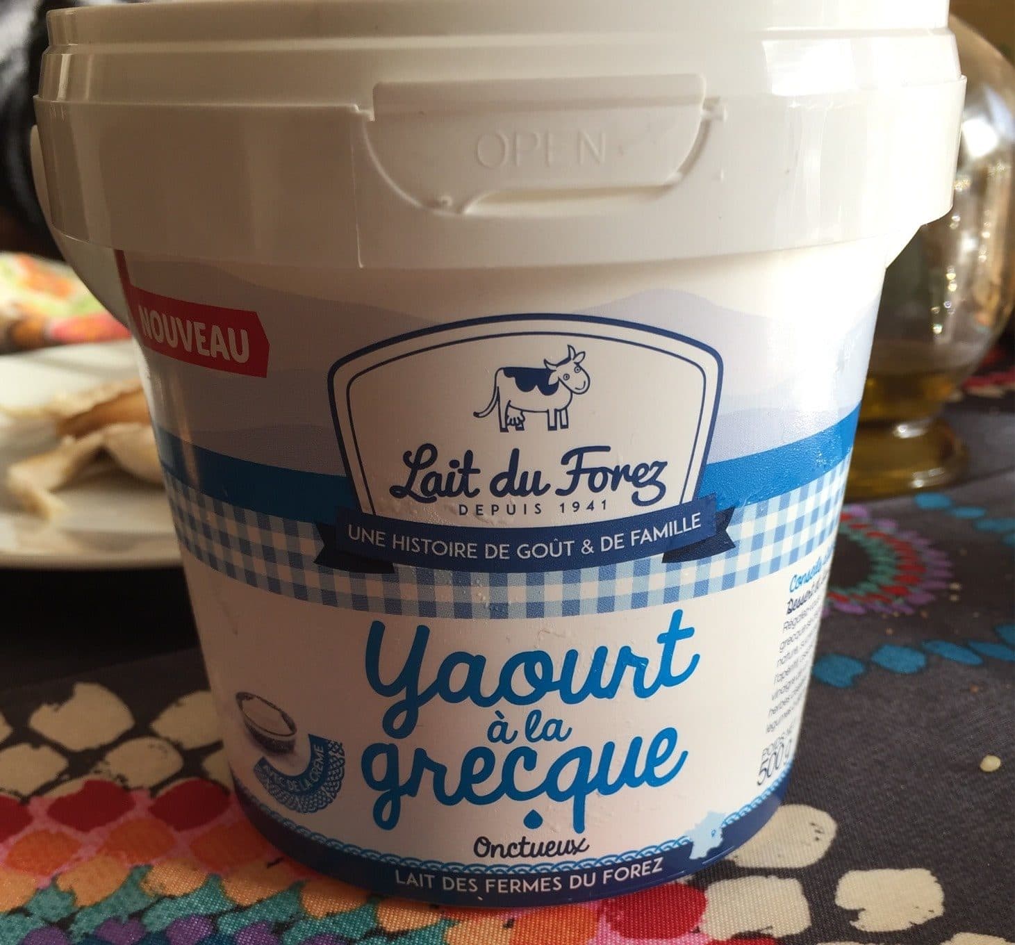 Lait Du Forez Yaourt à la grecque packshot