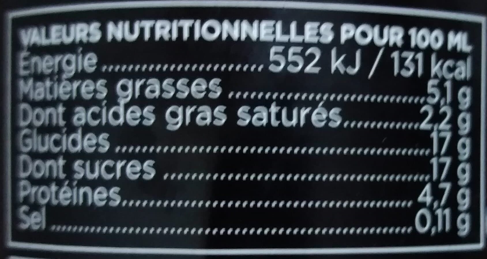 VO Crème anglaise à la vanille bourbon de Madagascar packshot