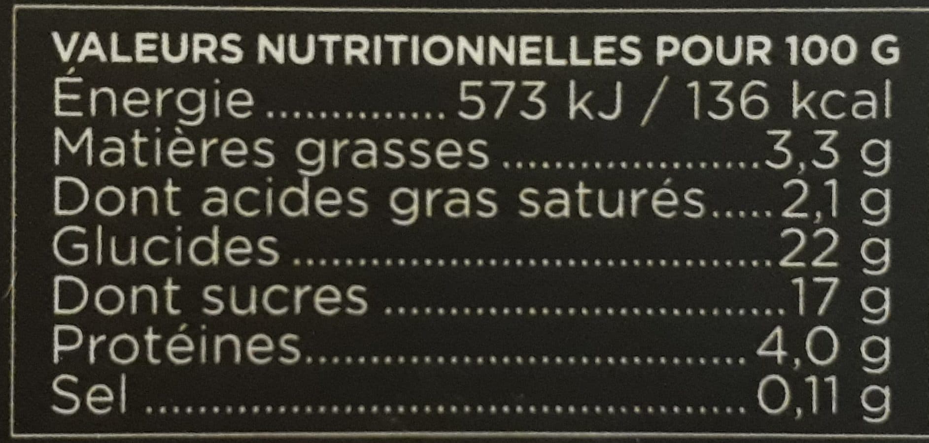 Laiterie du Forez Gâteau de Semoule à l’Orange Confite Nappage Caramel packshot