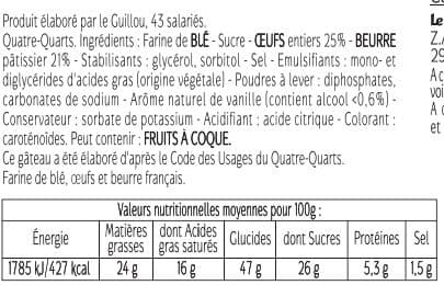 Le Guillou Quatre Quarts Pur Beurre Le Guillou packshot