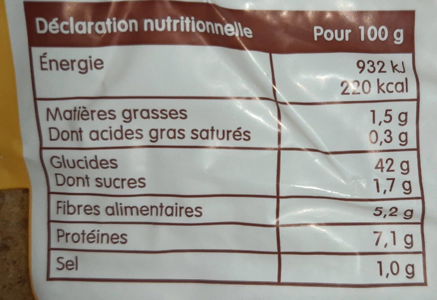 Le fournil de Frédéric Neuhauser Pain de seigle spécial au levain packshot