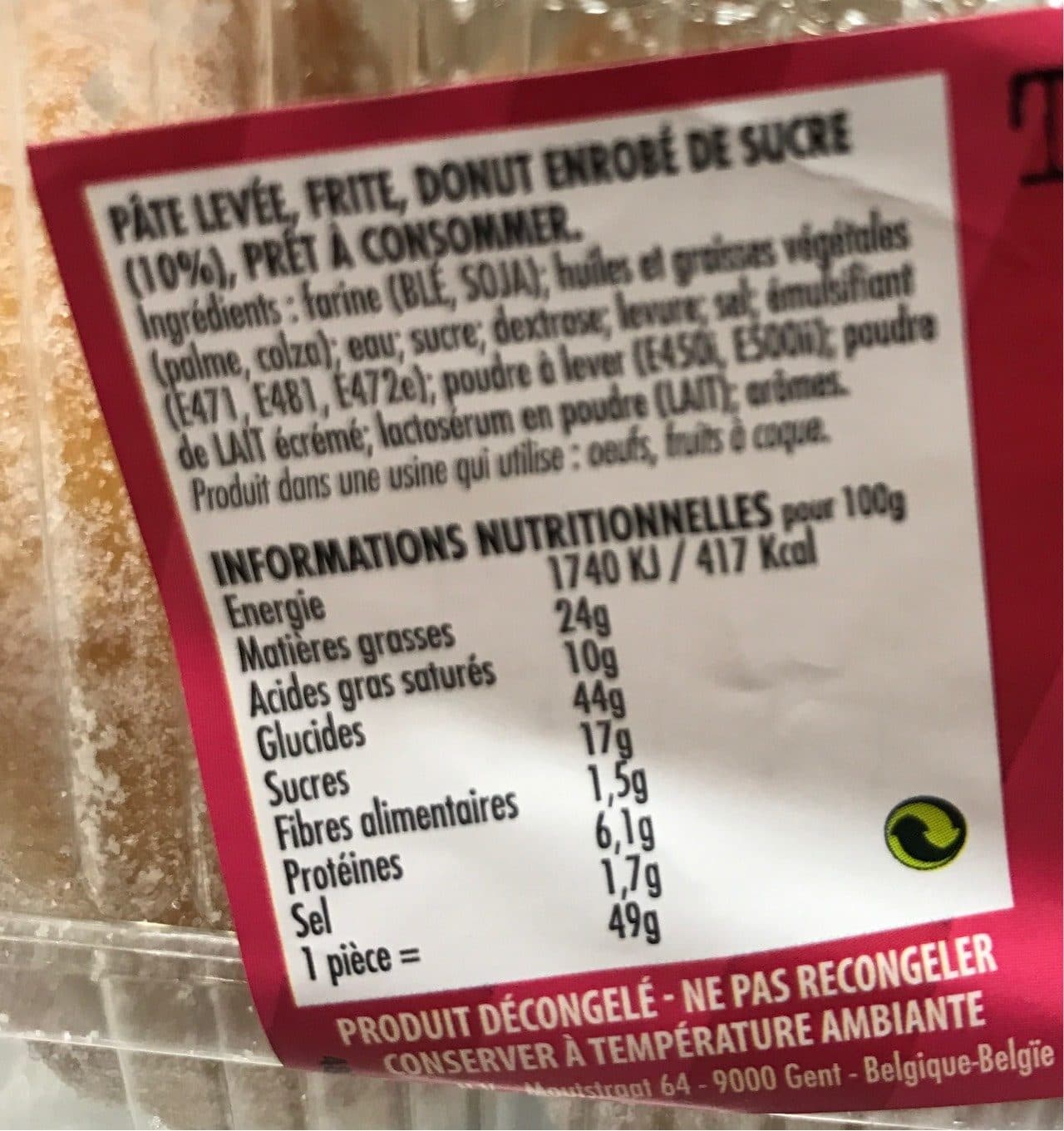 Monoprix Petit pavé au muesli packshot