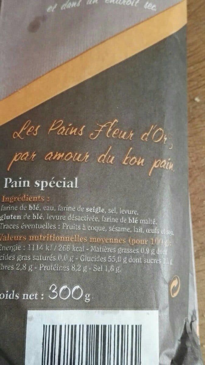 Open Food Facts Pain buchette nature packshot