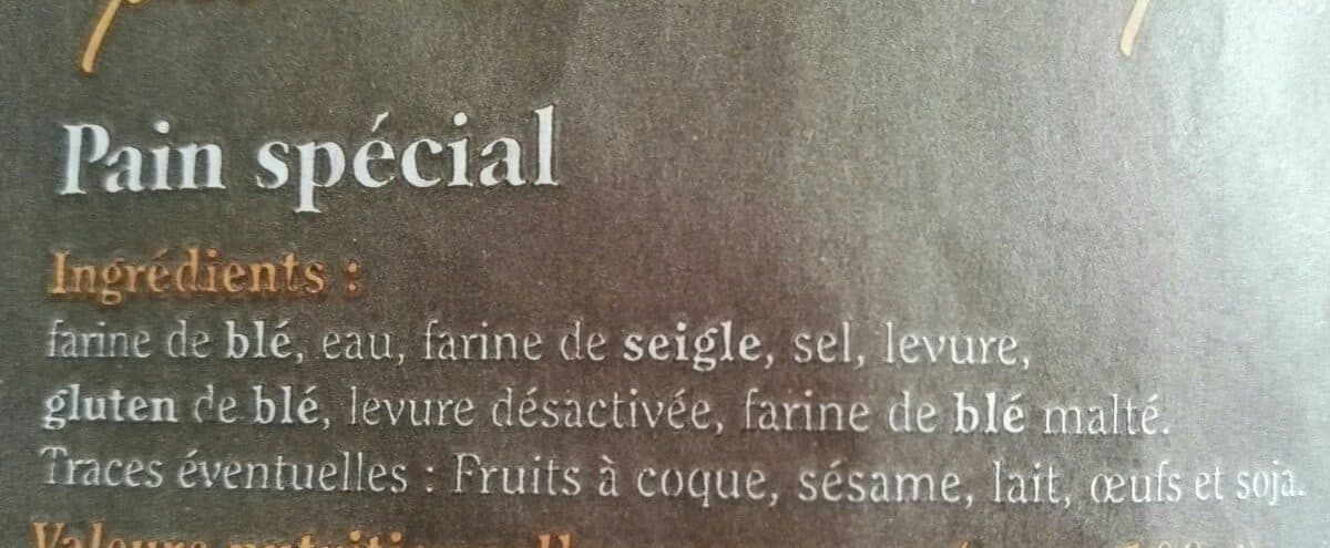 Open Food Facts Pain buchette nature packshot