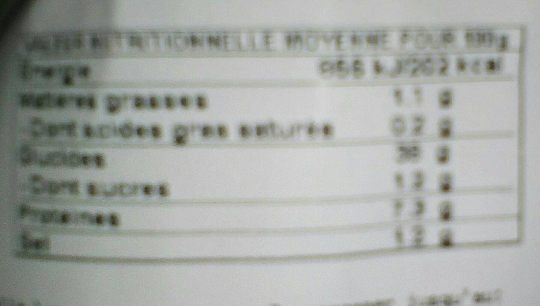 Open Food Facts Pain au son packshot