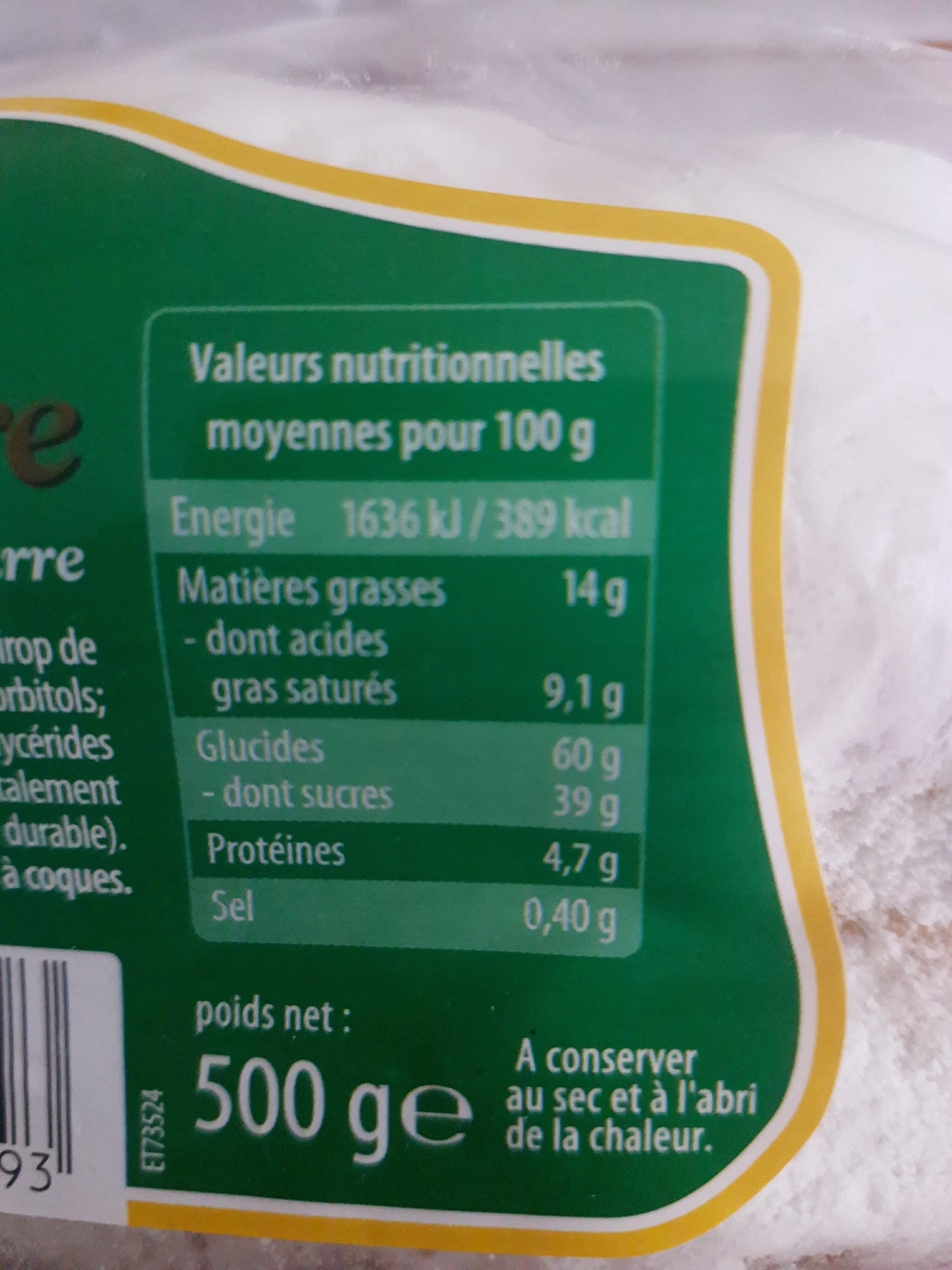 l'epi Stollen au beurre - Gâteau de Noël packshot