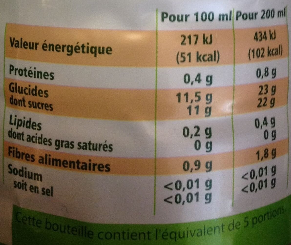 Leader Price 100 % pur jus pasteurisé multifruits packshot