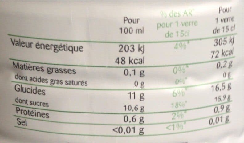 Les Purs Jus 3 fruits - 100 % pur fruit pressé packshot