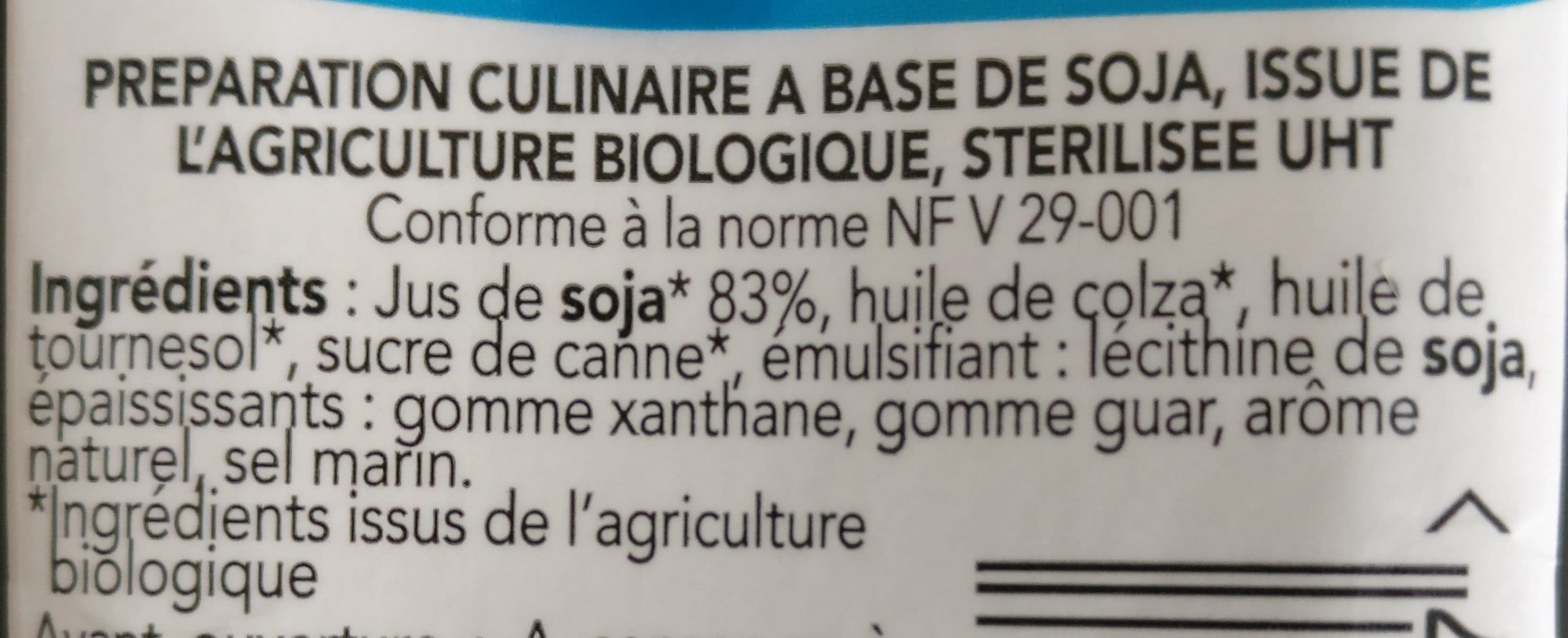 LSDH Soja cuisine bio packshot