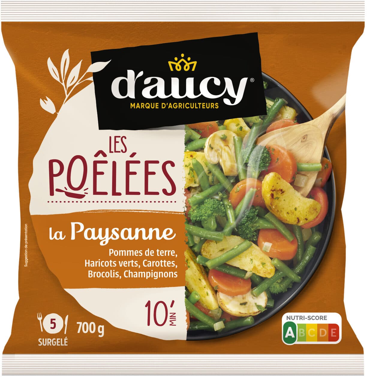 D'aucy Poêlée paysanne d'aucy 700g packshot