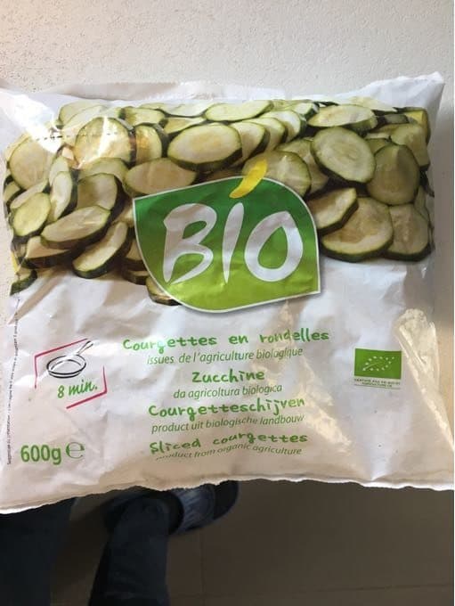 Open Food Facts Courgettes En Rondelle packshot