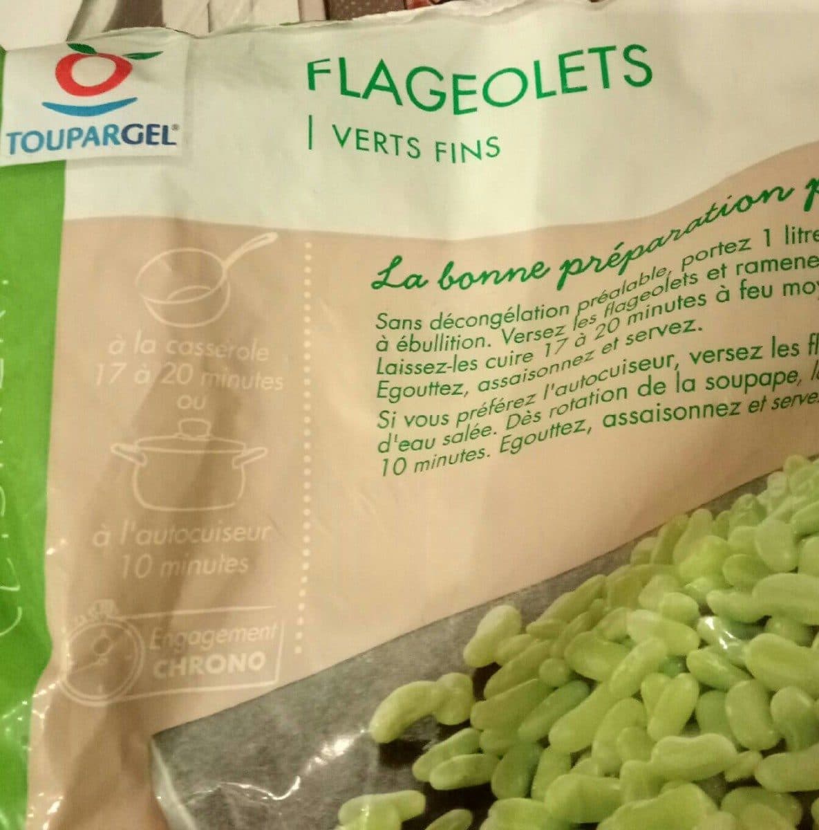 Toupargel Flageolets packshot