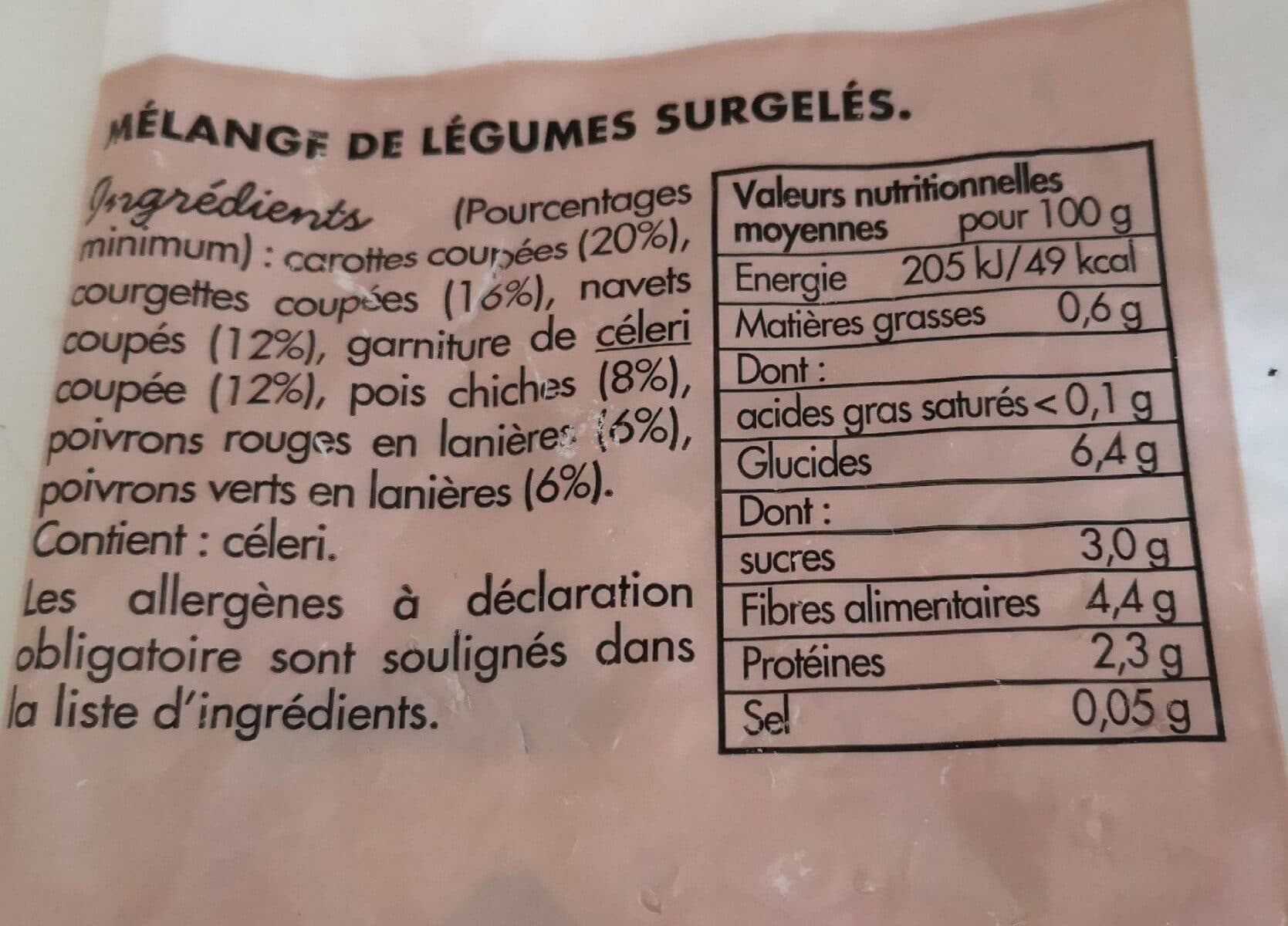 Open Food Facts Légume pour couscous packshot