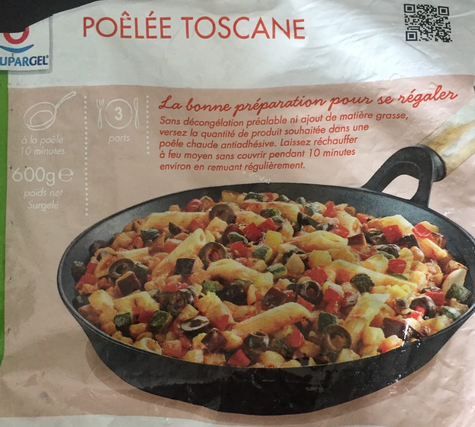 Toupargel Poêlée Toscane packshot