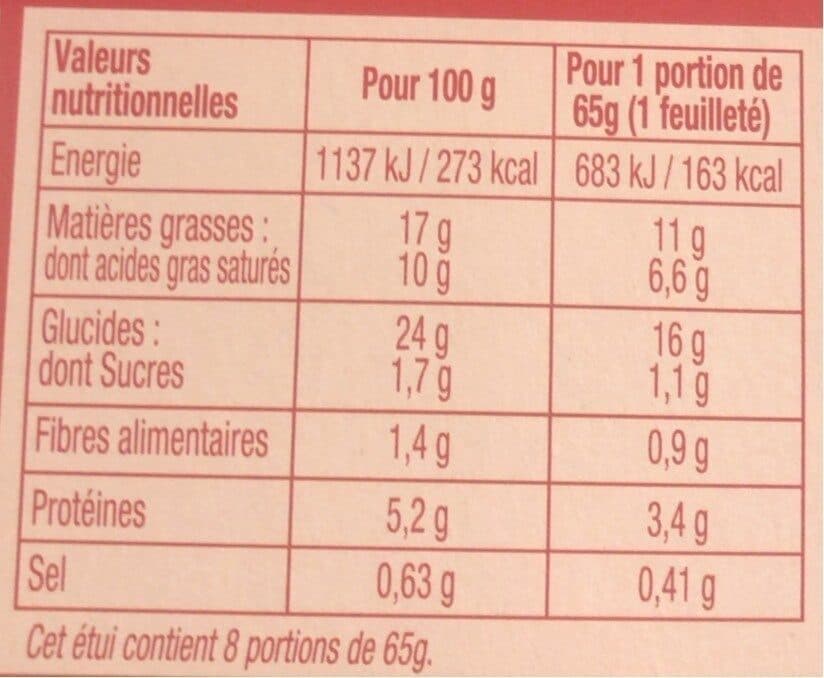 Vitacuire Feuilletés Jambon Fromage packshot
