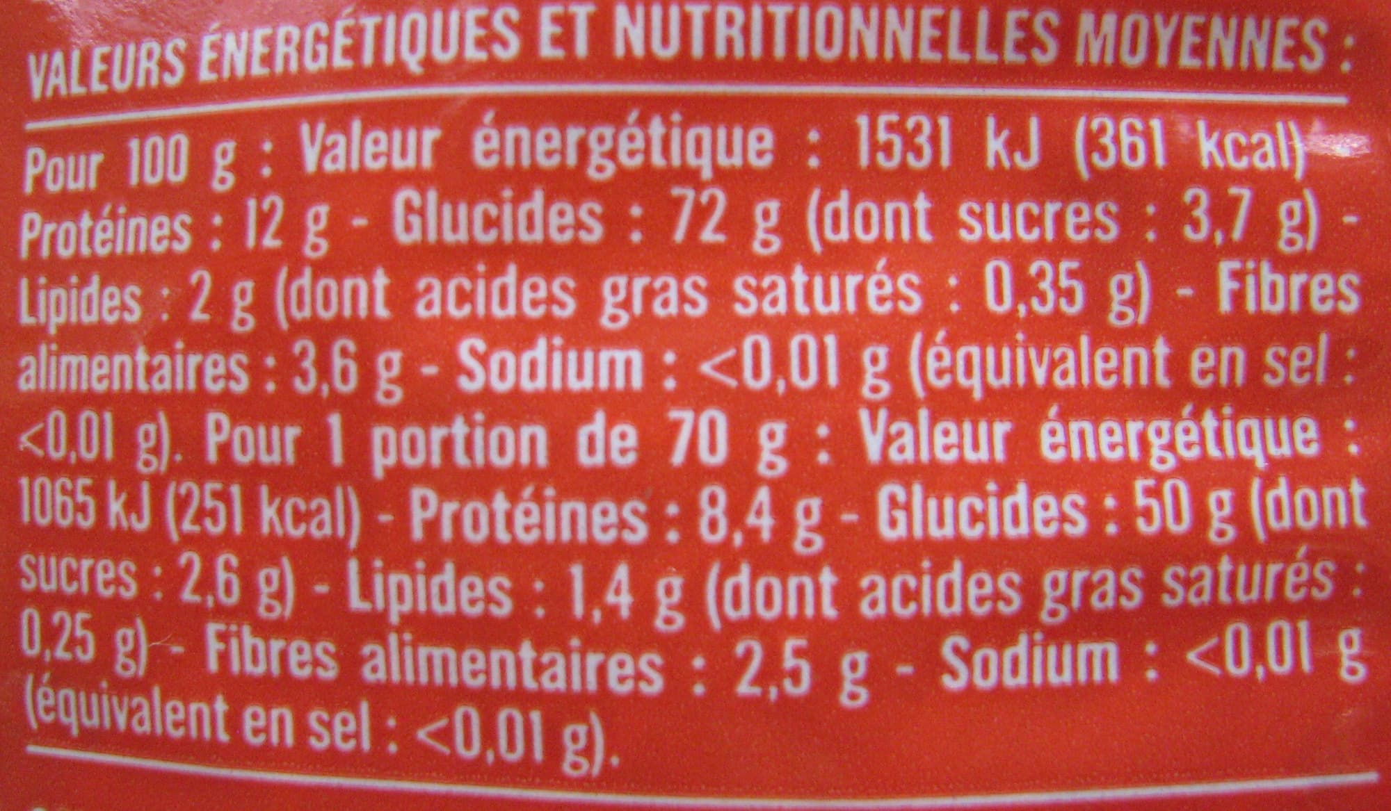 Monoprix Cheveux d'Ange (Al dente 3 min.) packshot