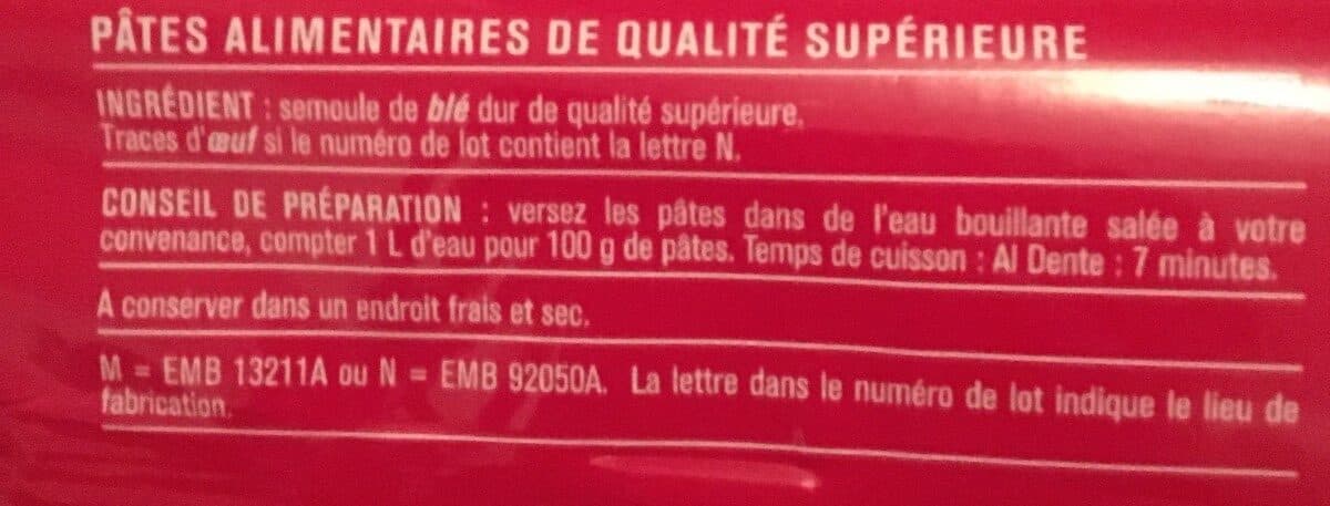 Monoprix Spaghetti packshot