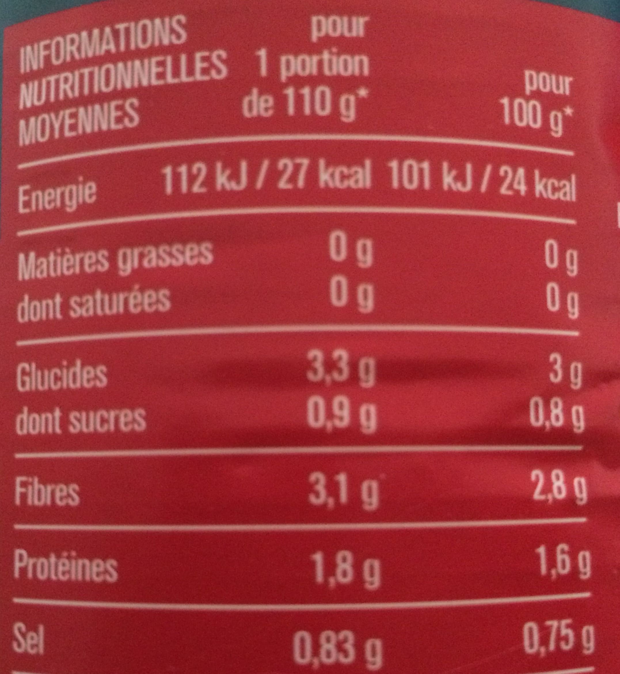 Monoprix Haricots verts extra-fins packshot