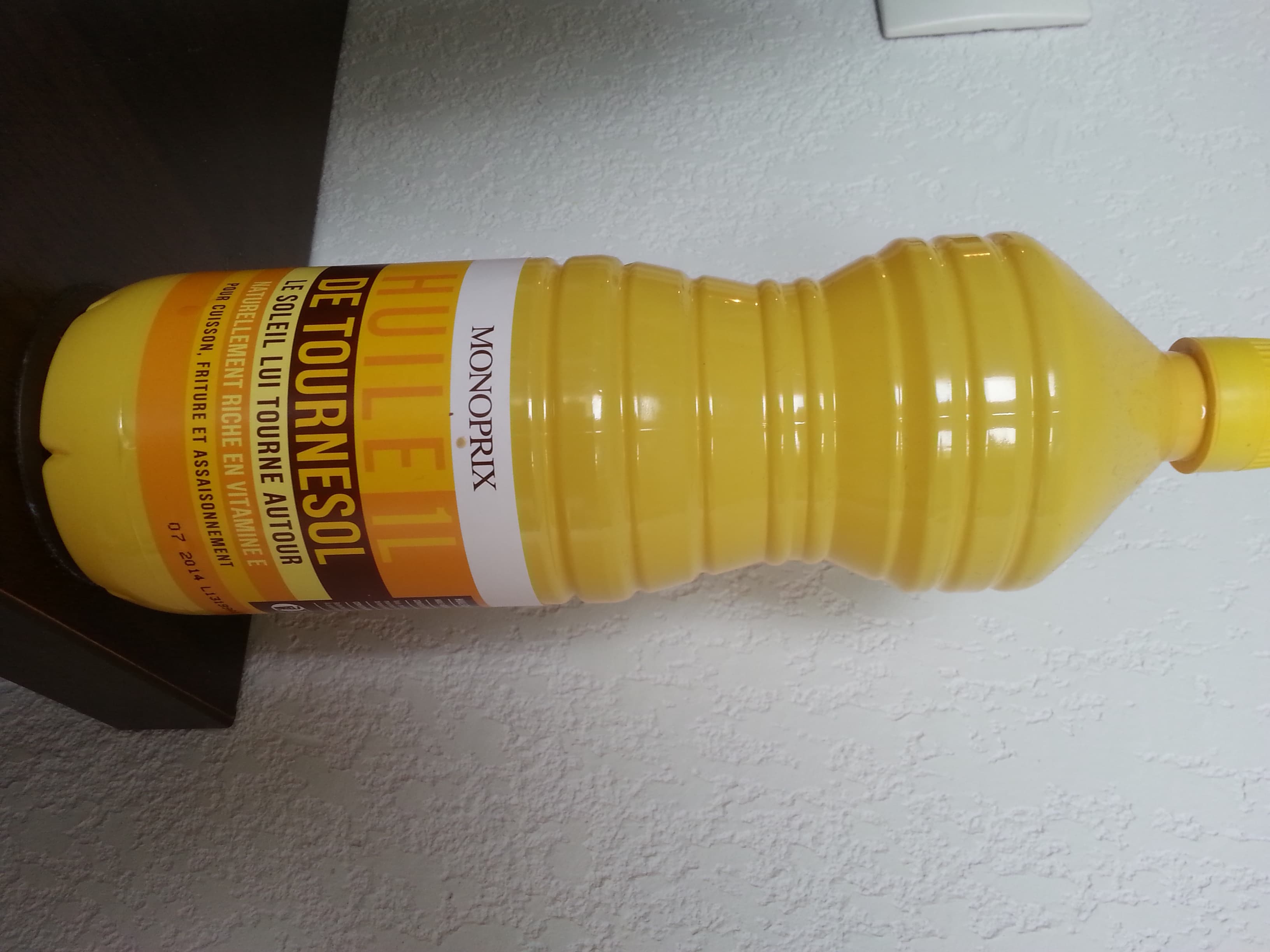 Monoprix Huile de tournesol packshot