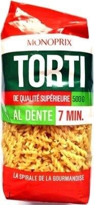 Monoprix Torti (Al dente 7 min.) packshot