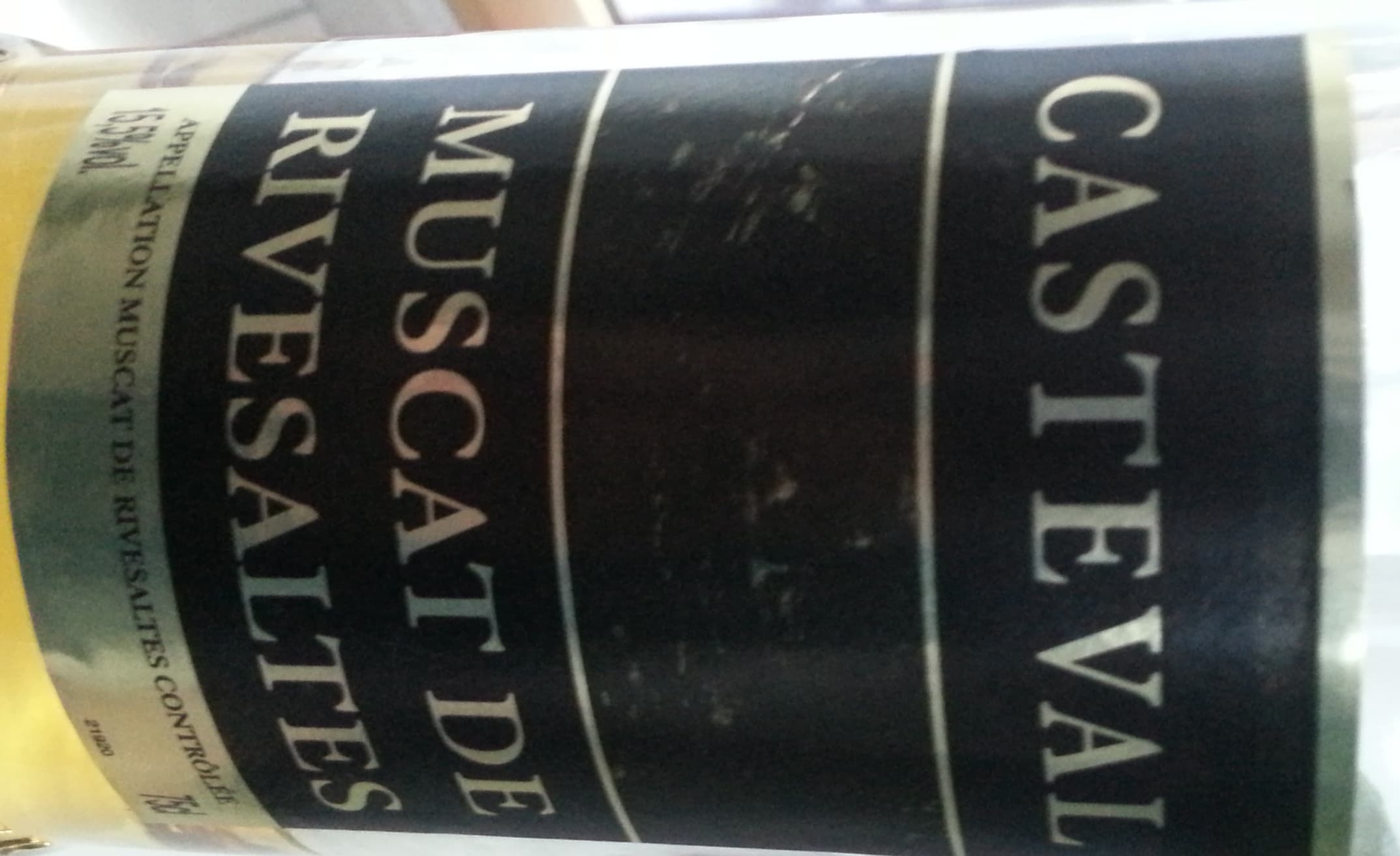 Casteval Muscat de Rivesaltes packshot