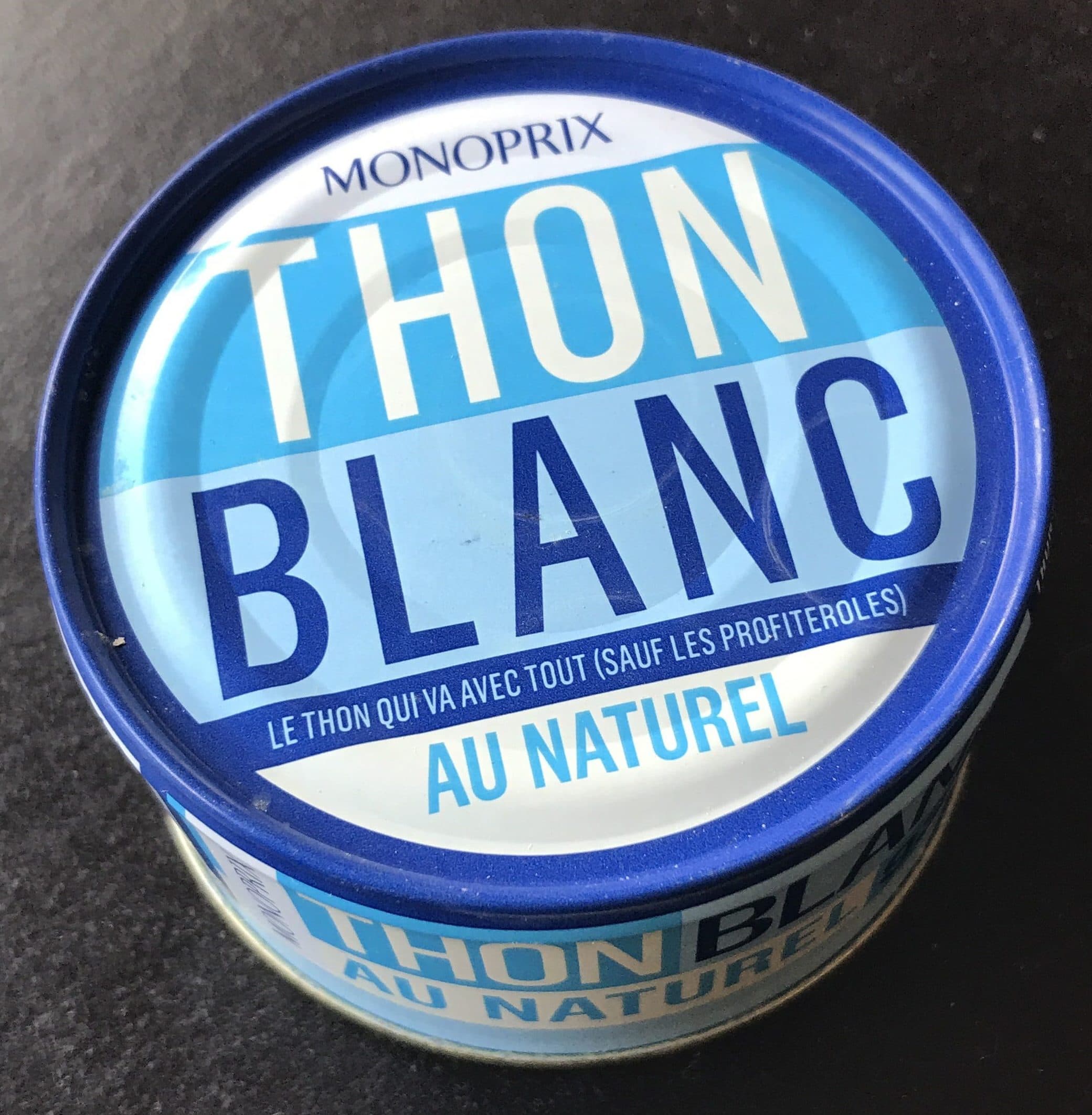 Monoprix Thon blanc au naturel packshot