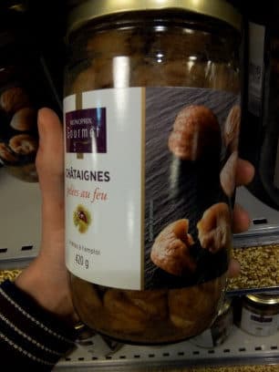 Monoprix Gourmet Châtaignes pelées au feu packshot