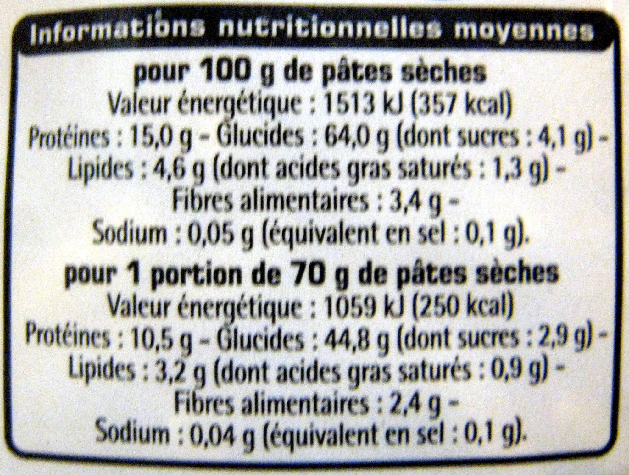 Monoprix Pâtes d'Alsace (7 œufs frais au kilo), Macaroni packshot