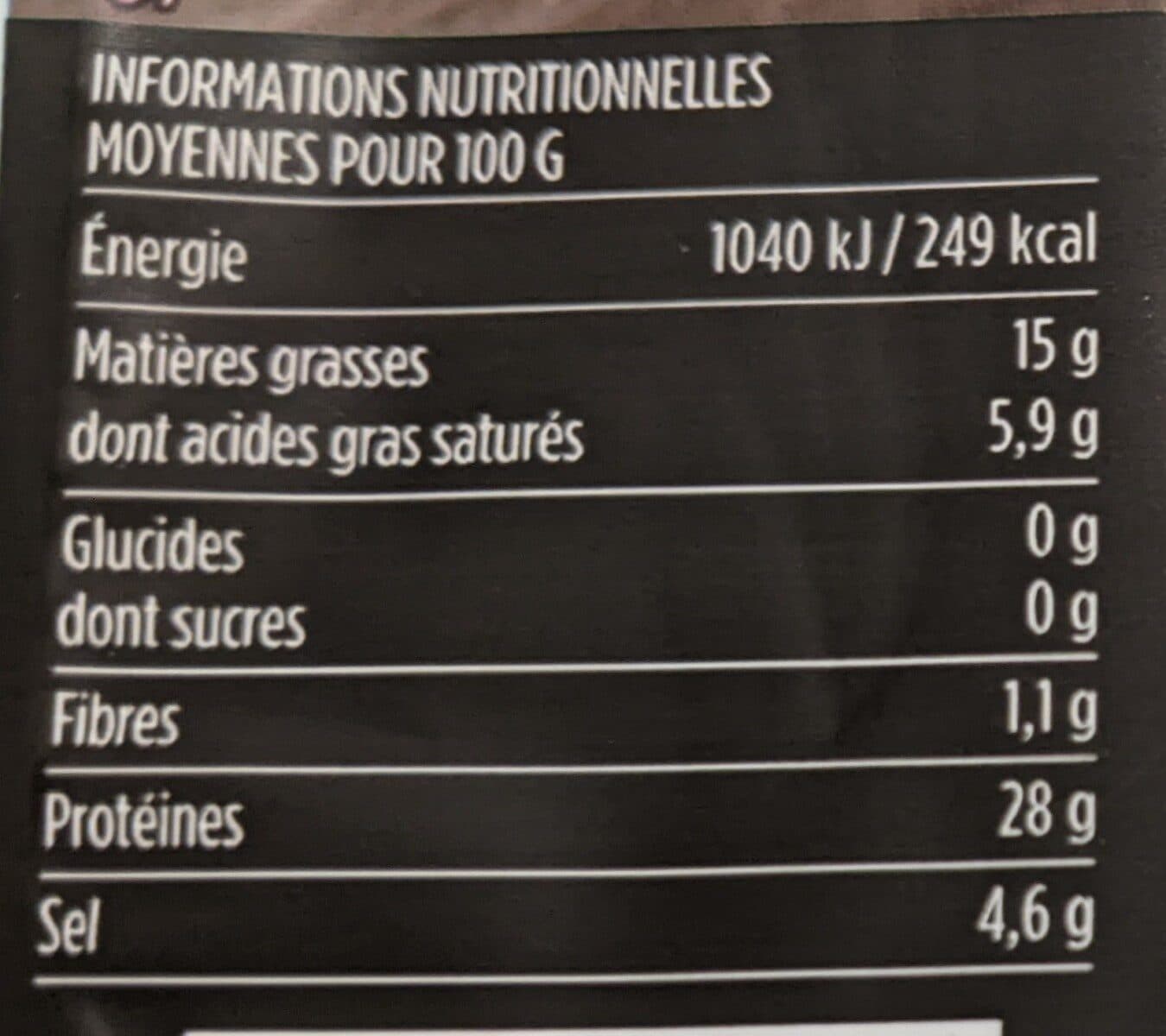 Monoprix Jambon de Bayonne packshot