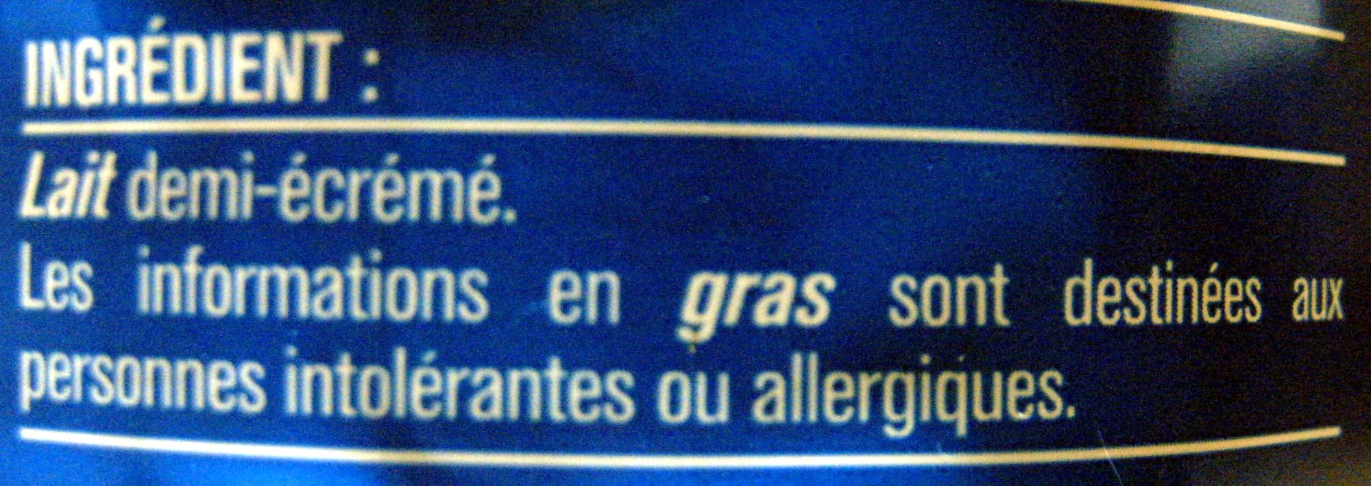 Groupe Casino Lait demi écrémé packshot