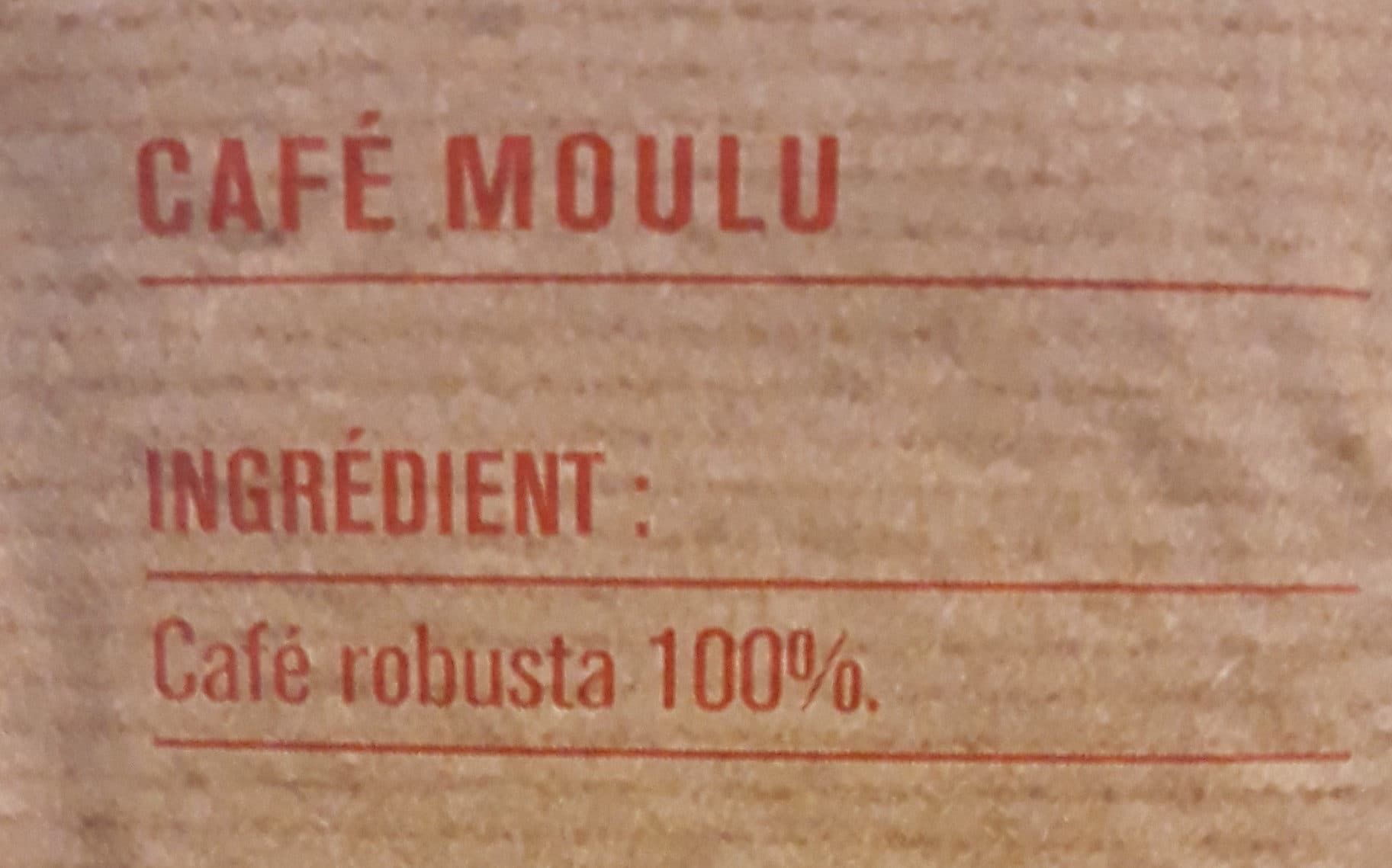Monoprix P'tit Prix Café robuste moulu packshot