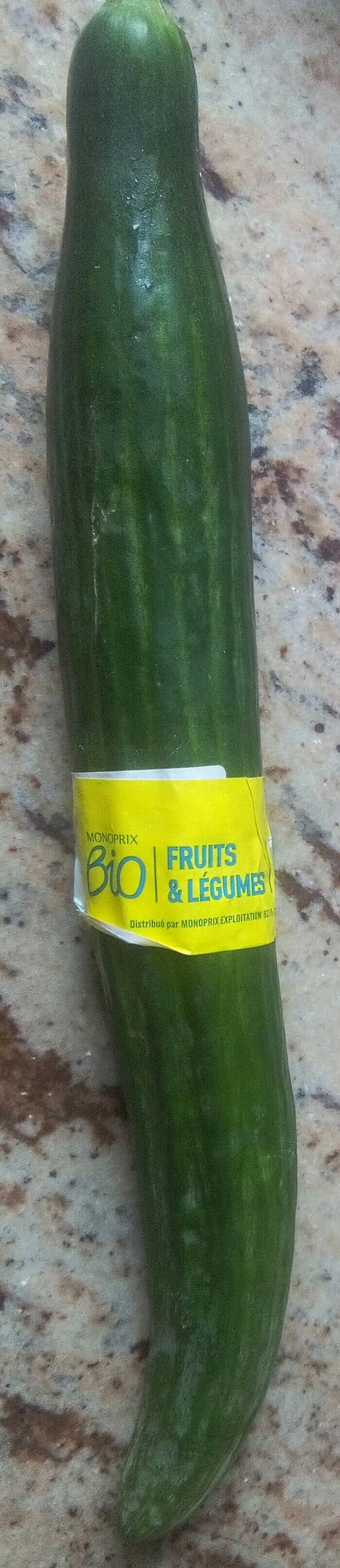 Monoprix bio Concombre Bio packshot